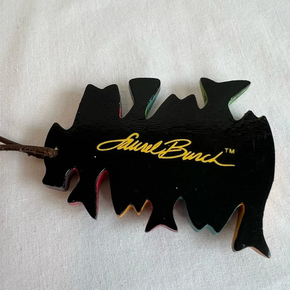 Laurel Burch Vibrant Fish Satchel Bag Purse Carryall. - Picture 9 of 14